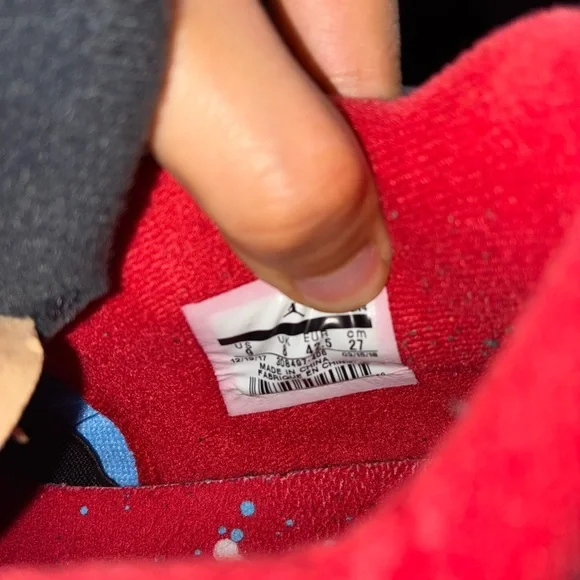 Travis Scott Blue and Red Men's Shoes